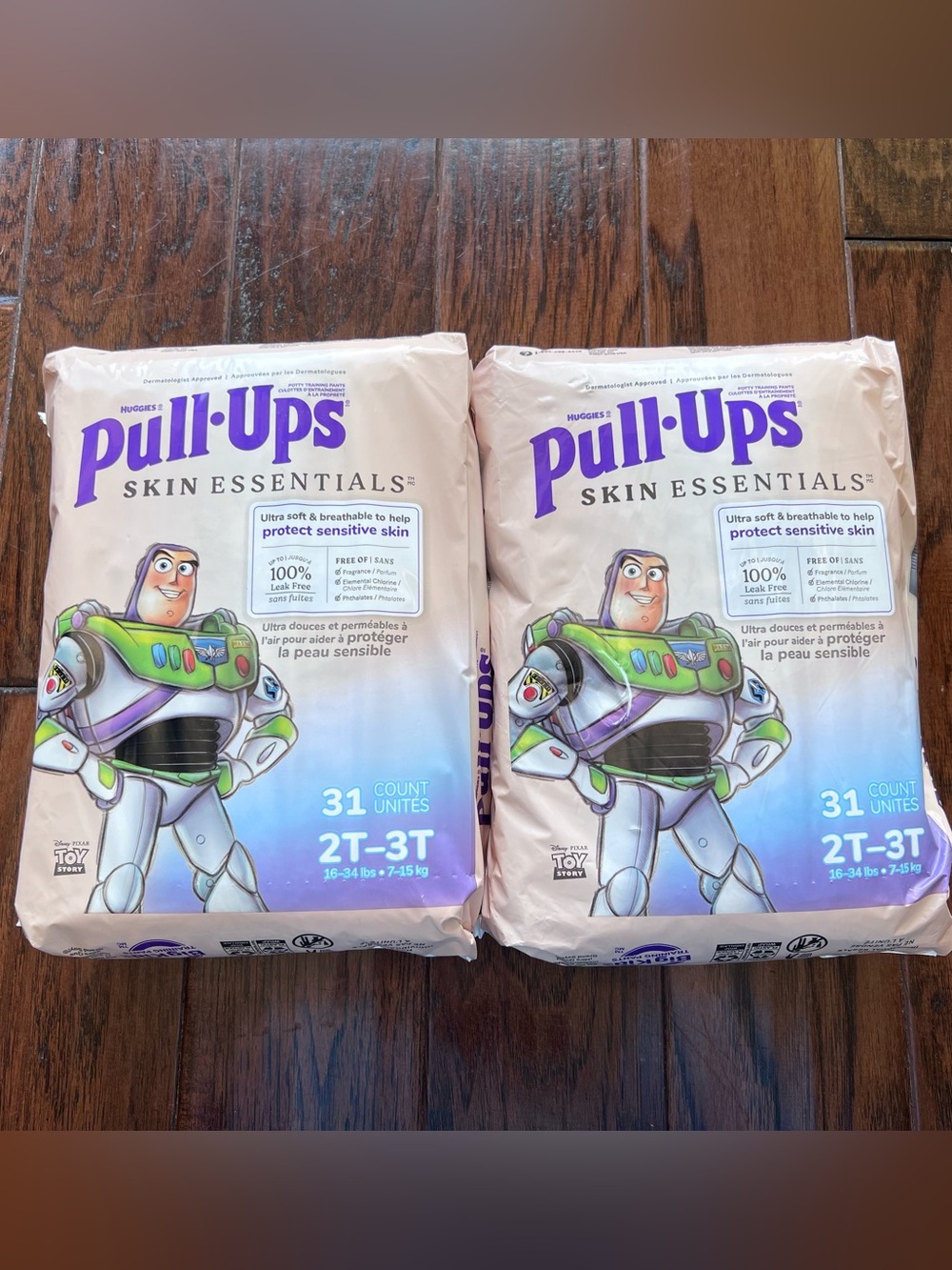 Pull-Ups Boys' Skin Essentials Training
Pants 2T-3T